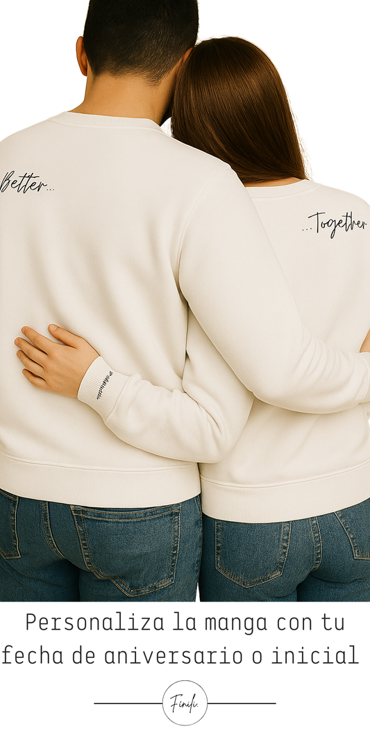 Pack Polerones: Better/Together ♡ Estilo: Relax - Cuello