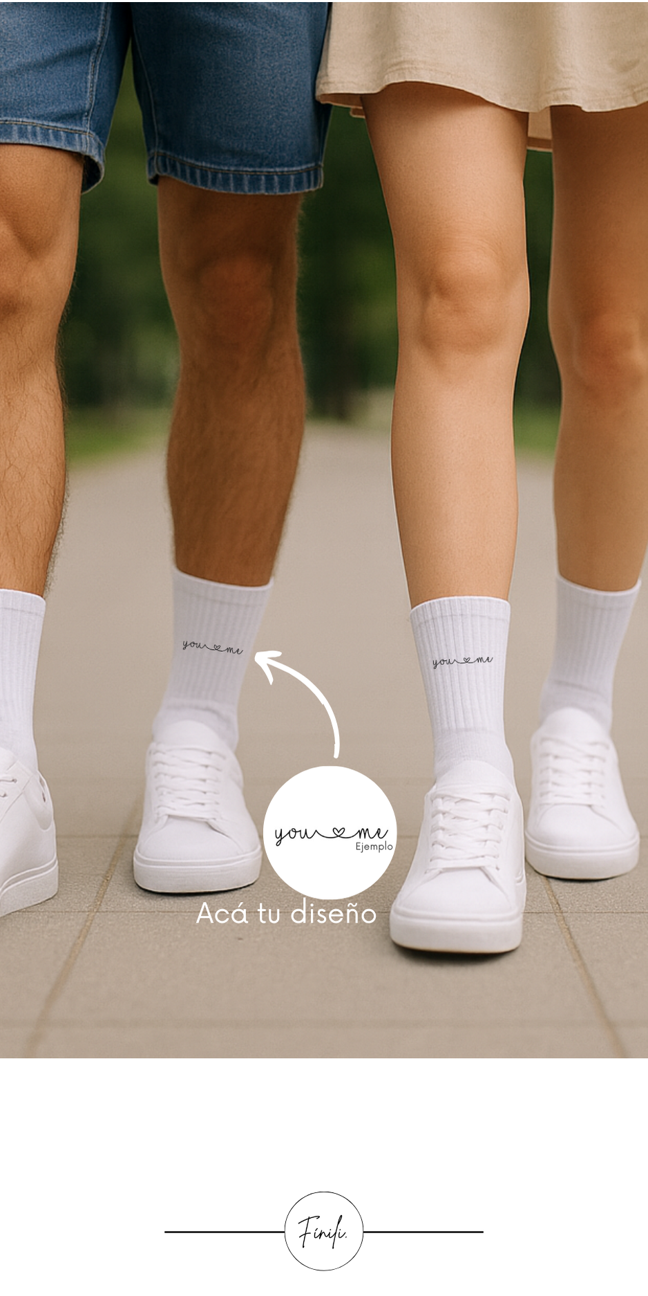 Pack calcetas diséñalo tu mismo/a ♡