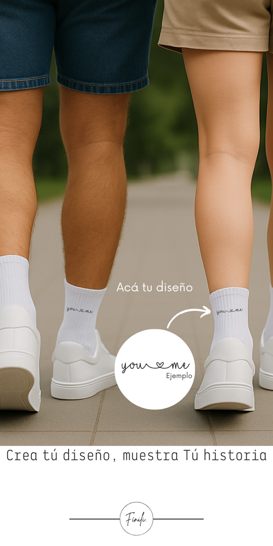 Pack calcetas diséñalo tu mismo/a ♡