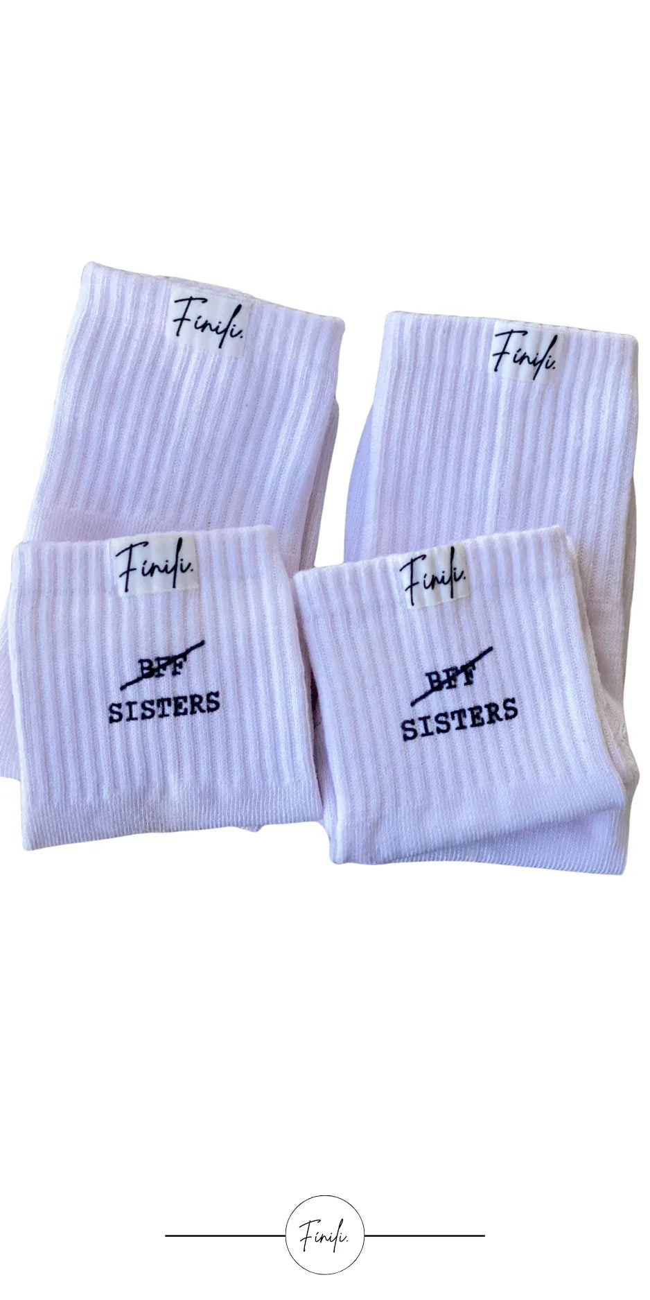 Pack Calcetas BFF/SISTERS ♡ - Finili