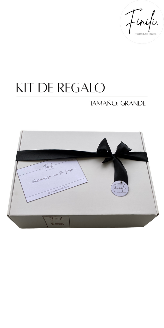 • Kit de regalo: para 2 polerones + tarjeta personalizada •