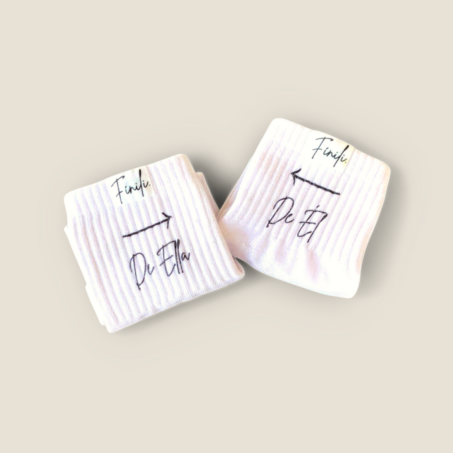 Calcetas para Parejas - De Él & De Ella (2 Pares) 💑💞