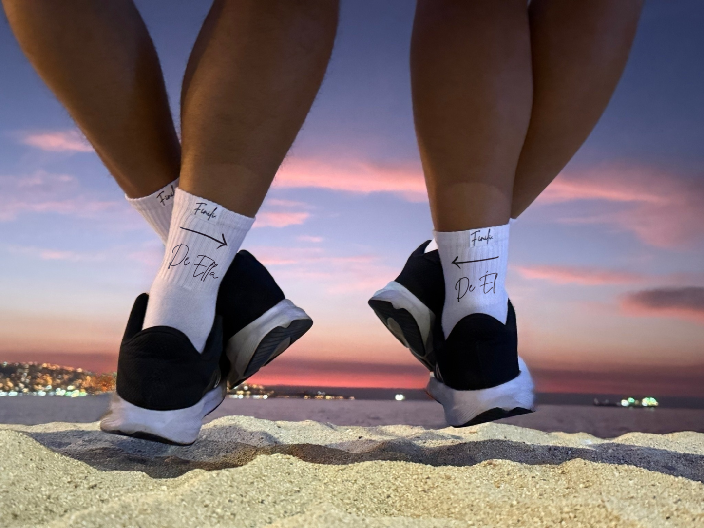 Calcetas para Parejas - De Él & De Ella (2 Pares) 💑💞