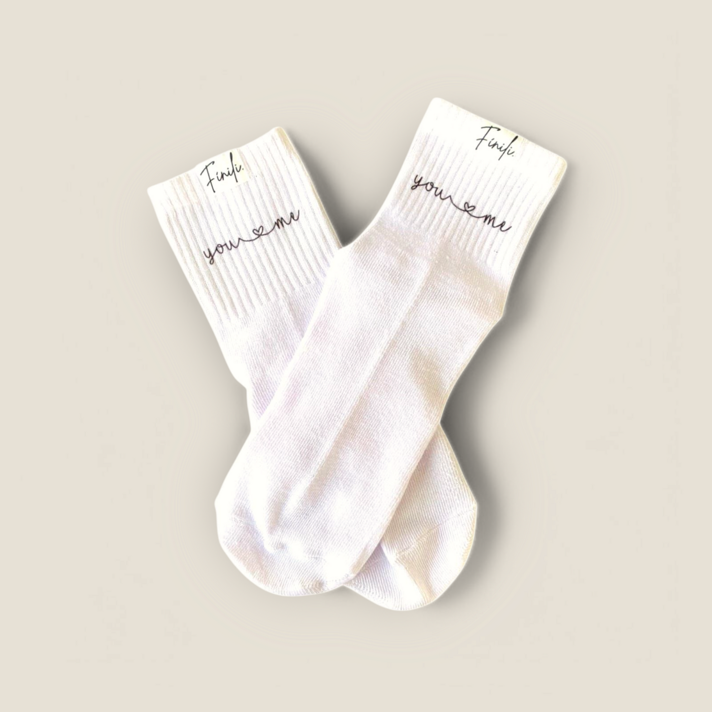 Calcetas para Parejas - You ❤️ Me (2 Pares) 💑✨