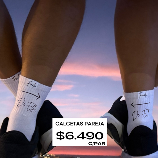 Pack calcetas pareja DE ÉL - DE ELLA
