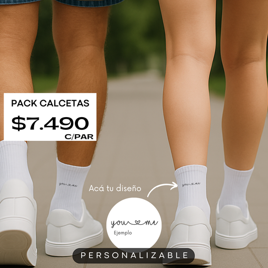 Pack calcetas diséñalo tu mismo/a