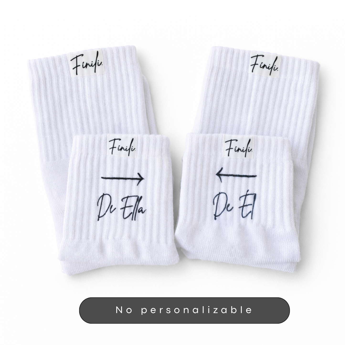 Pack calcetas pareja DE ÉL - DE ELLA