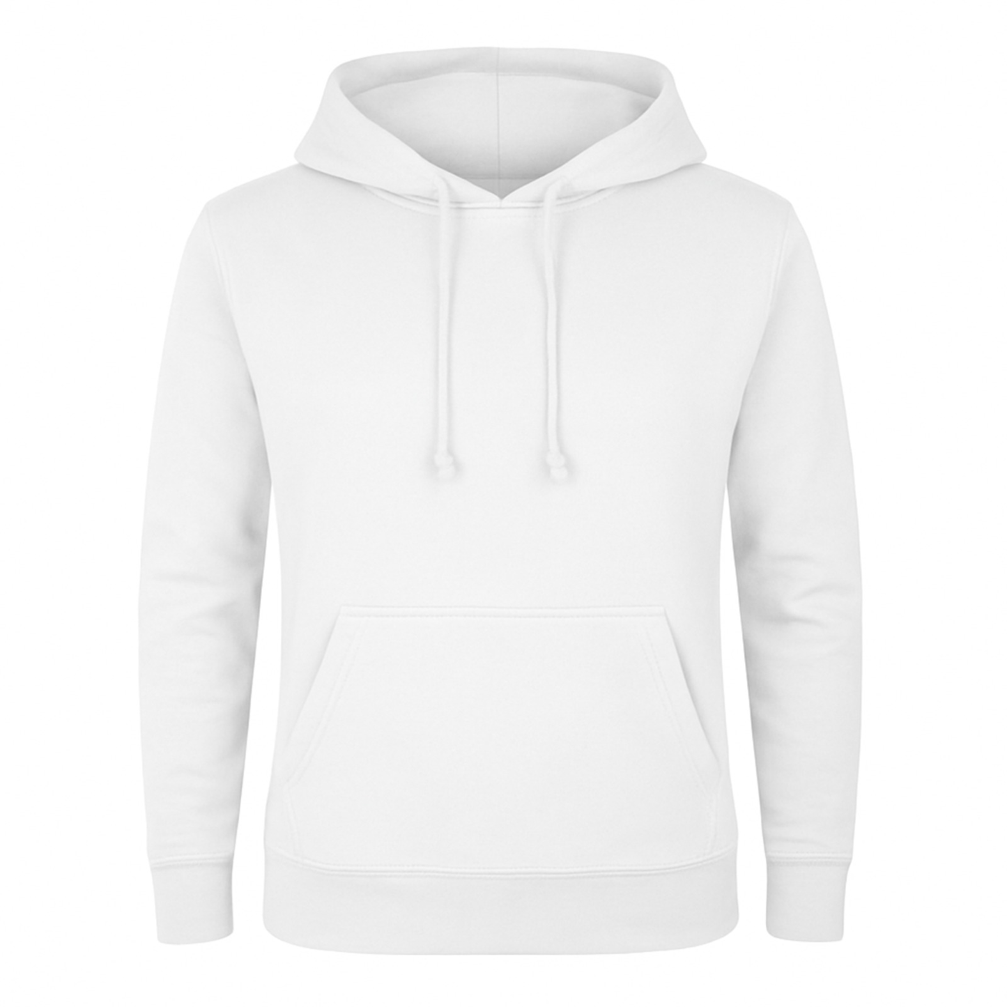 Polerón con gorro blanco personalizable